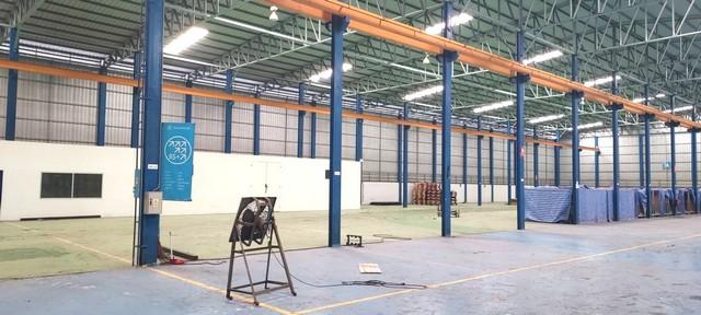 ให้เช่าโกดังสมุทรปราการ #ให้เช่าโรงงาน/คลังสินค้าขนาด 6,000 ตารางเมตร(แบ่งเช่าได้) มีเครน 3 ตัน 4