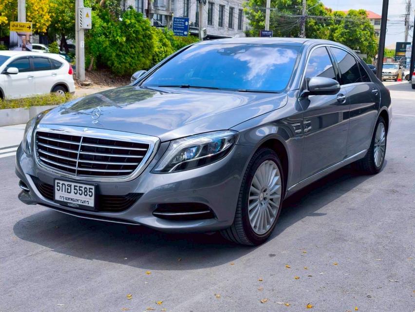 รหัสรถ KPV5585 2017 BENZ S500e EXECUTIVE สีเทา