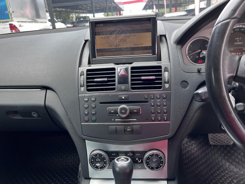 ขายรถ Benz C230 2.5 W204 Avantgarde ปี 2008 สีขาว เกียร์ออโต้ รูปที่ 14