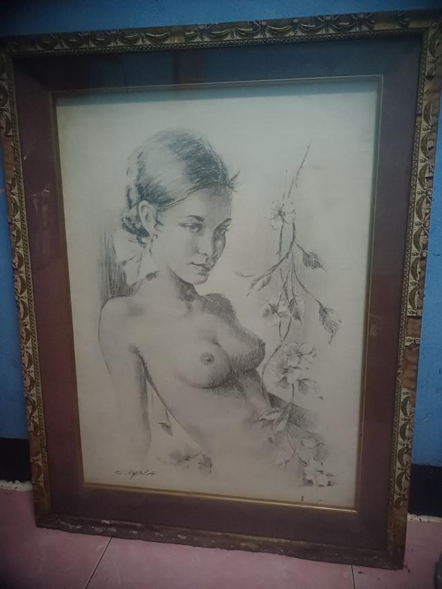 รูปภาพวาดเก่าวินเทลสวย รูปที่ 1