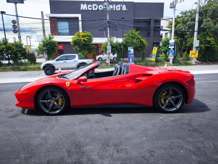 2018 FERRARI 488 GTB SPIDER สี Rosso Corsa รหัส KPV777 6