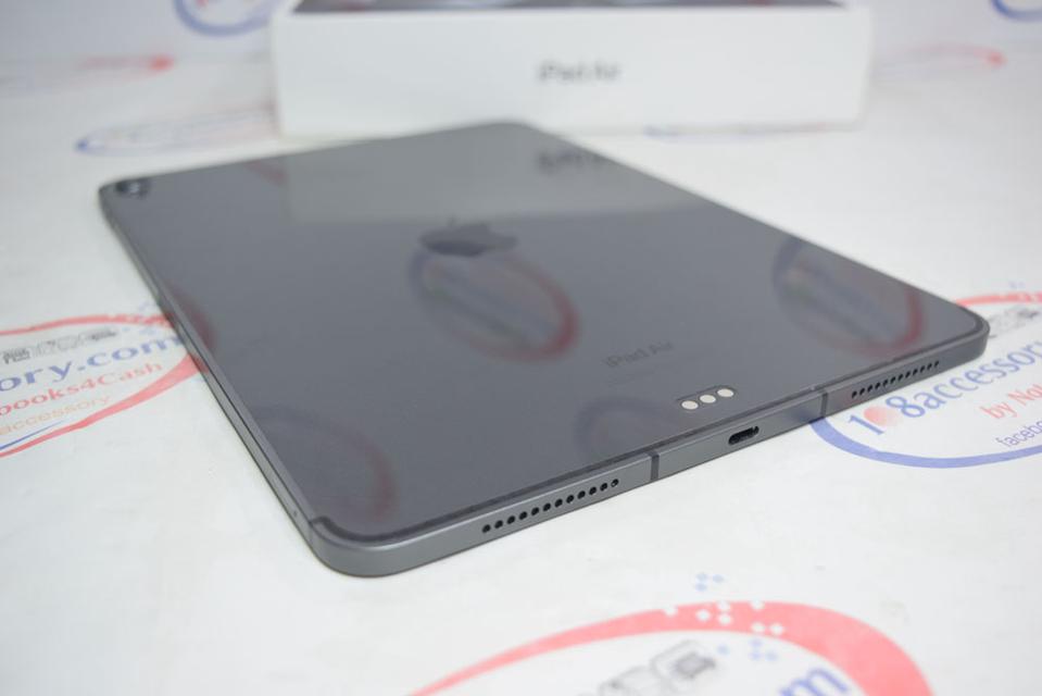 รูป ขาย iPad Air 5 64GB Wifi+Cellular Space Gray ใส่ซิมได้ สภาพ 99.99% ครบกล่อง ประกันเหลือ 6