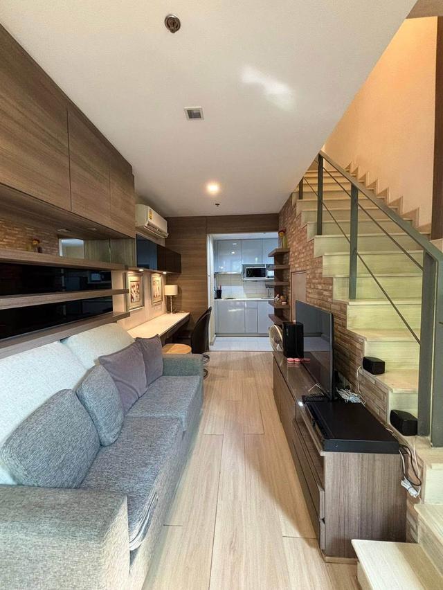 C44 ให้เช่า คอนโด ไอดีโอโมบิ สุขุมวิท 81 IdeoMobi Sukhumvit 81 คอนโดดูเพล็กซ์  2 ชั้น พร้อมเฟอร์ครบ ติดรถไฟฟ้า ทำเลดีเดินทางสะดวกเข้าออกได้หลายทาง 3