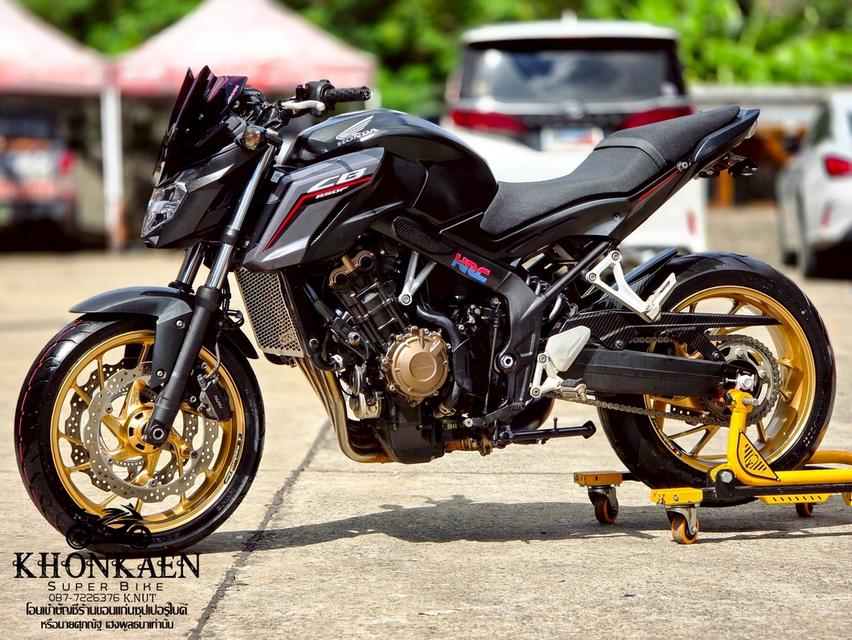 Honda Cb650f ปี2017 สีดำสวย