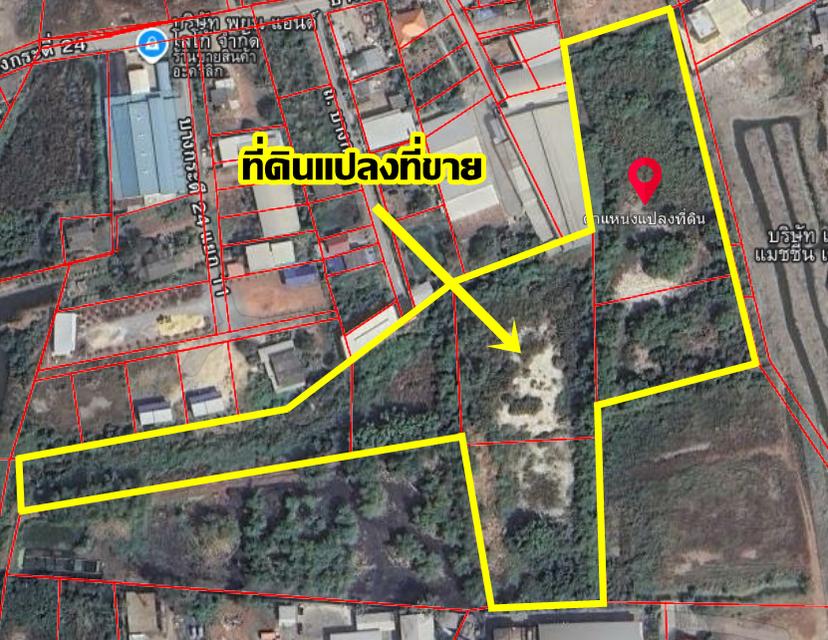 ขายที่ดินเปล่า ซอยบางกระดี่ 24 แยก 11 เขตบางขุนเทียน กรุงเทพมหานคร