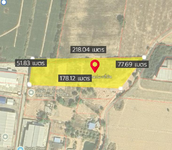 ขายที่ดินบ่อวิน 7 ไร่ ซอยวัดบ่อวิน-ยางเอนใกล้แยกปากร่วม ใกล้ถนน331-5กม. อ.ศรีราชา ชลบุรี 6
