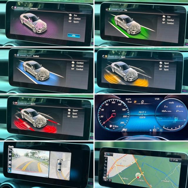 Benz C220d AMG Dynamic รุ่น Top ดีเซลล้วน W205 ปี 2020 หลังคาแก้ว ใช้งานน้อย 9 หมื่นโล รูปที่ 15