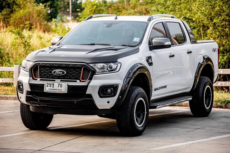 Ford Ranger 2.2 Wildtrak Hi-Lander Double Cab เกียร์ AT ปี 2018 สีขาว  2