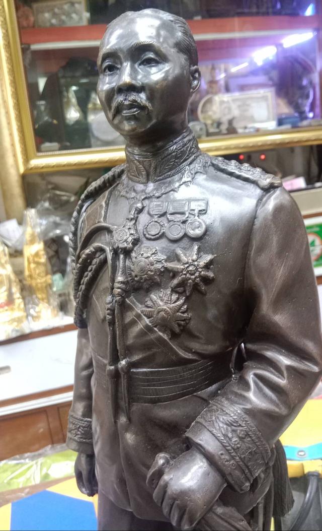 653.พระบรมรูปหล่อในหลวงรัชกาลที่ 5 พระบาทสมเด็จพระจุลจอมเกล้าเจ้าอยู่หัว รูปที่ 6