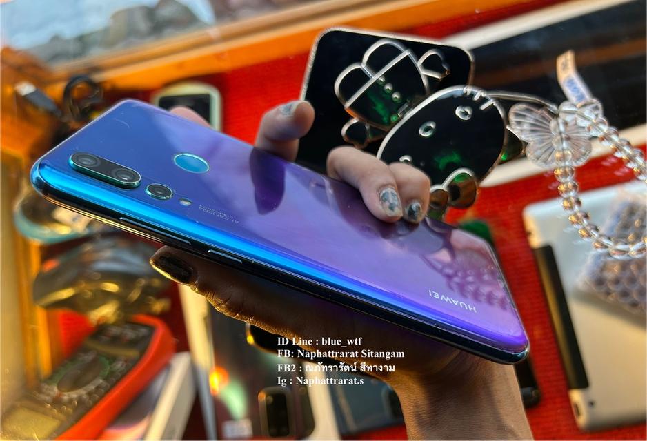 Huawei Nova4 จอ6.4นิ้ว Rom128 Ram8 สภาพสวยตามรูป ใช้งานปกติ ได้ทุกซิม มีเคสให้ 7