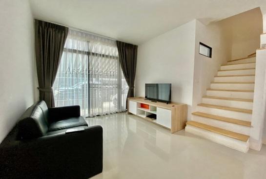 AT446 ให้เช่า ทาวน์โฮม 2 ชั้น เฟอร์นิเจอร์บางส่วน พลีโน่ บางใหญ่ ซอยคลองถนน 3