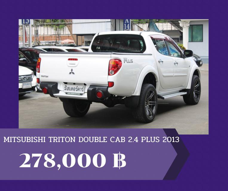 🚩MITSUBISHI TRITON DOUBLE CAB 2.4 PLUS (LPG) ปี 2013 3