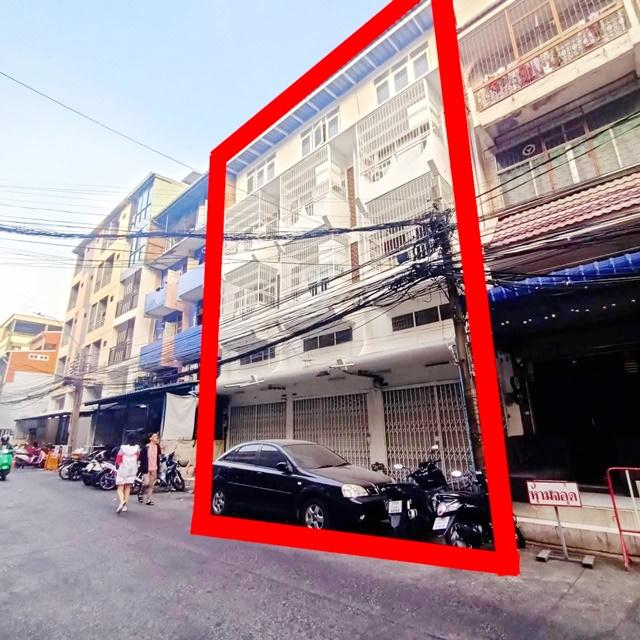 MRT พระราม9 80ม. AIRBNB Central Rama 9 90 ม. ให้เช่าอาคารพาณิชย์ 3 คูหา 70ตร.ว. 4 ชั้น 3 คัน 1060ตรม. 1