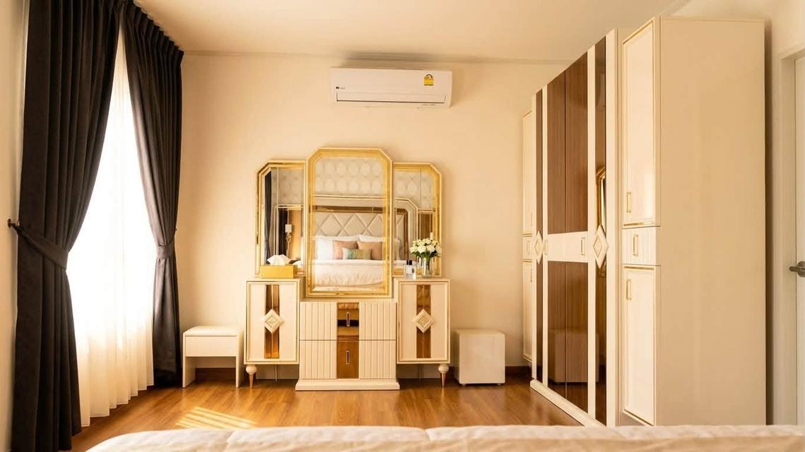 บ้านเดี่ยว หลังมุม  4 ห้องนอน ให้เช่า วงแหวน ลำลูกกา คลอง 6 3