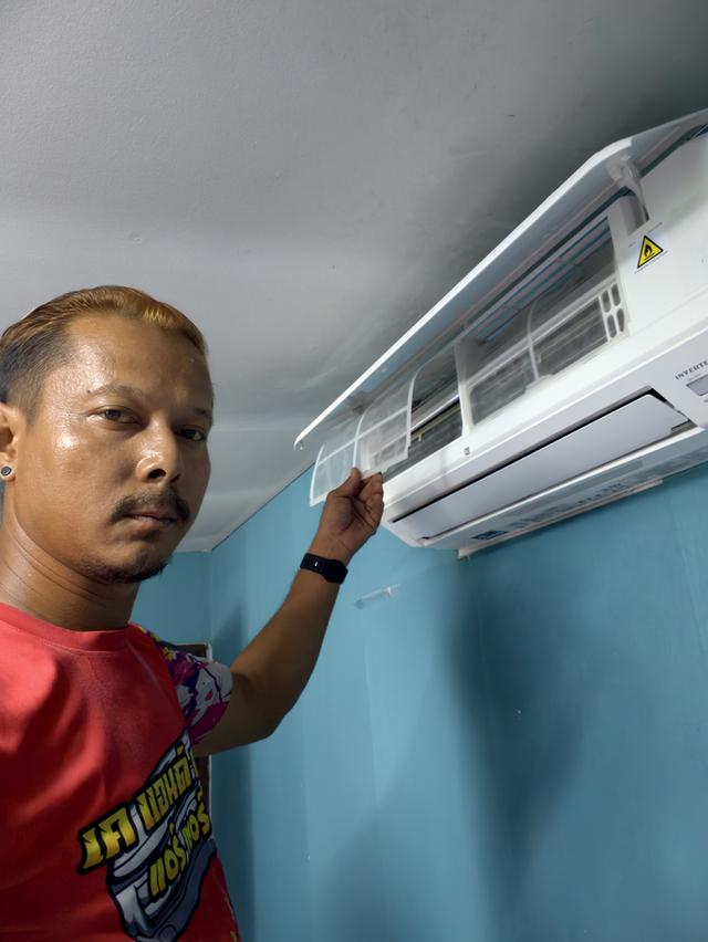 ล้างแอร์วัดกู้  สุขาประชาสรรค์2-3  บางพัง ปากเกร็ด รูปที่ 16