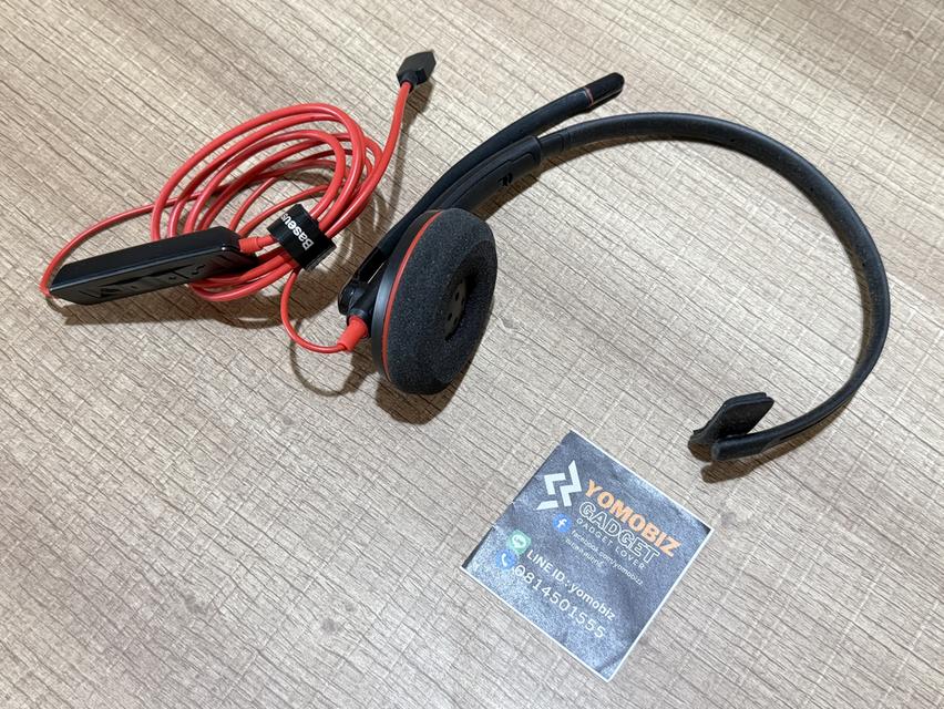 POLY BLACKWIRE C3210 USB-C MONO USB HEADSET- หูฟังครอบหัวพร้อมไมโครโฟนแบบ Mono รองรับ USB-C รูปที่ 2