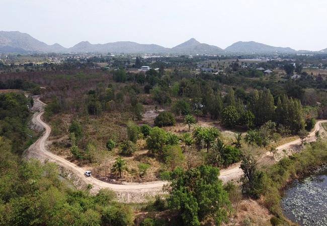 ขายที่ดิน ตำบลหินเหล็กไฟ อำเภอหัวหิน ประจวบคีรีขันธ์ ถนนเพชรเกษม 8