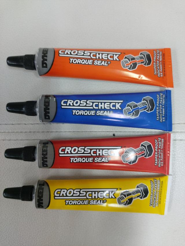 Cross Check สีทาหัวน็อต สีป้ายสัญลักษณ์ 