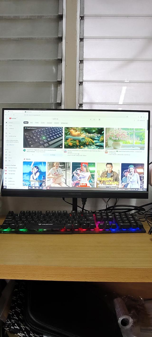 จอคอมพิวเตอร์ 22 นิ้ว 75 Hz ใช้งานได้ปกติสภาพดี  6