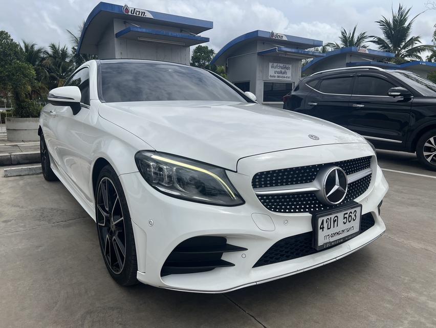 รหัสรถ KPV563 BENZ C200 COUPE AMG 2020/23