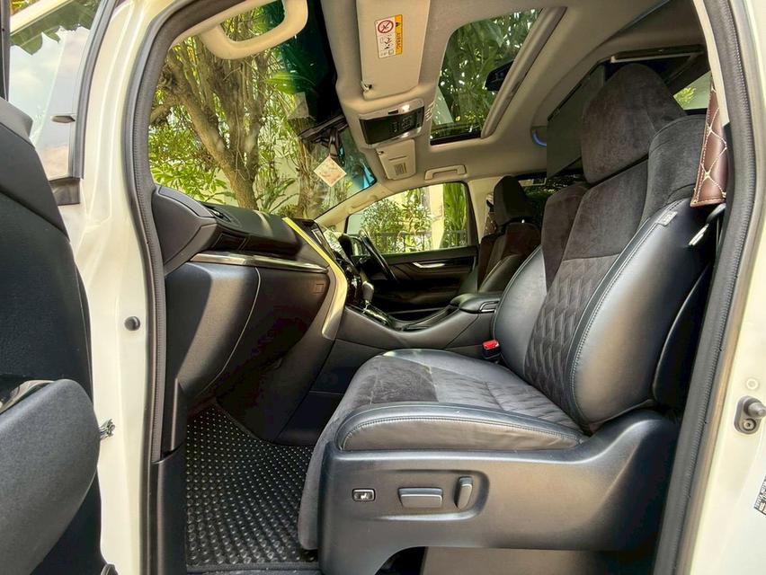 TOYOTA ALPHARD 2.5 SC PACKAGE ปี17 สีขาว เบนซิน รูปที่ 9