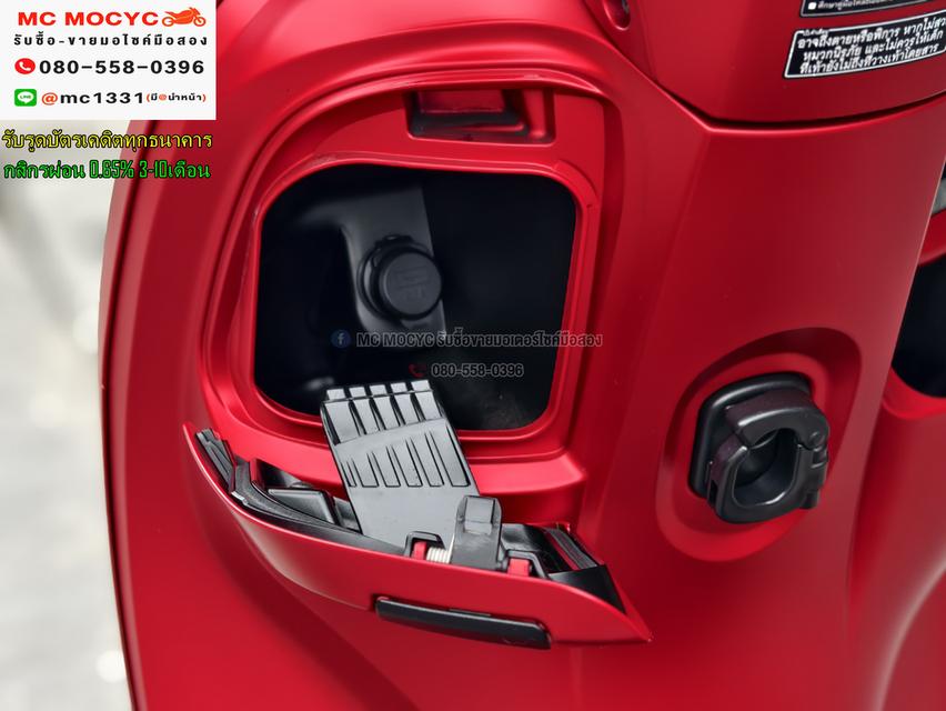 Scoopy i 2021 รุ่นTOP กุญแจรีโมทบุคเซอวิสครบ วิ่ง10000โล รถบ้านแท้เครื่องท่อเดิมๆ No1165 10