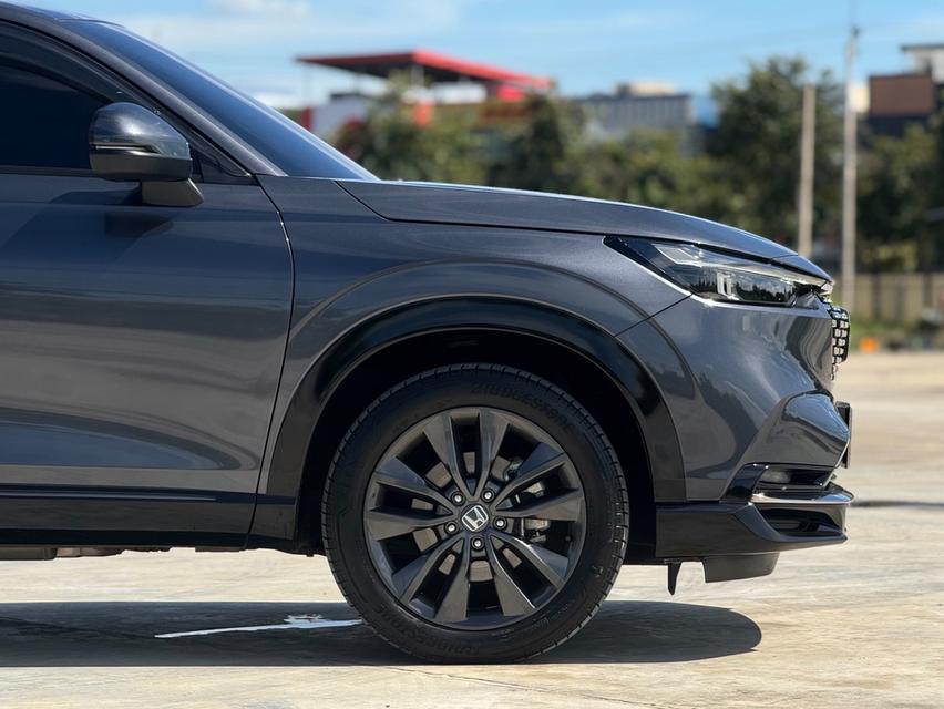 HONDA HRV Wagon 4dr e:HEV RS E-CVT FWD 1.5i (Hybrid) Y22 สีเทาดำ   ออโต้  8