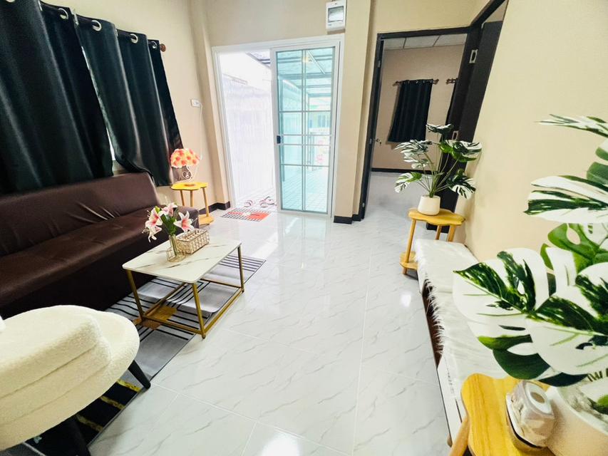 หมู่บ้านอมรทรัพย์ เลียบวารี (คู้ขวา) เขตหนองจอก บ้านเดี่ยวชั้นเดียว 21 ตารางวา 2 ห้องนอน รีโนเวทใหม่ 7