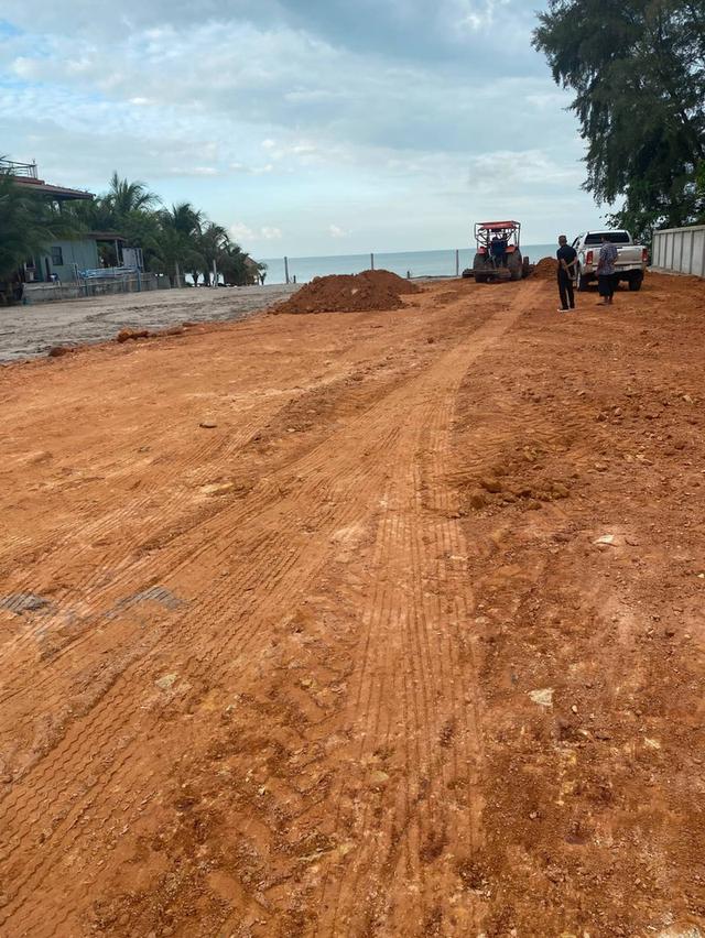 ขายที่ดินหน้าติดทะเล หลังติดถนน หาดพุมเรียง อ.ไชยา 8