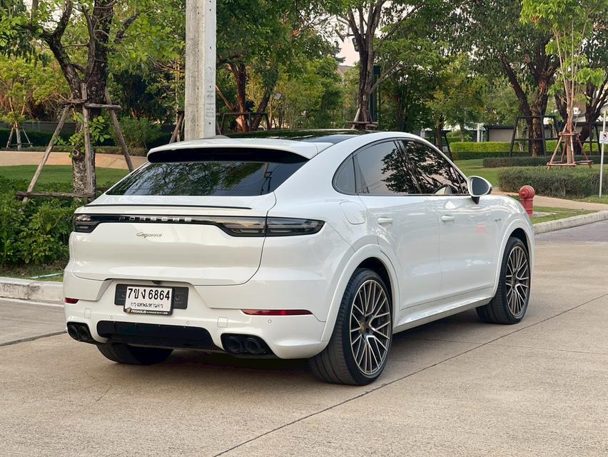 Porsche Cayenne Coupe E-Hybrid Sport Design 2021 สีขาว รถสวยมือเดียววิ่งน้อย ราคาพิเศษ รูปที่ 6