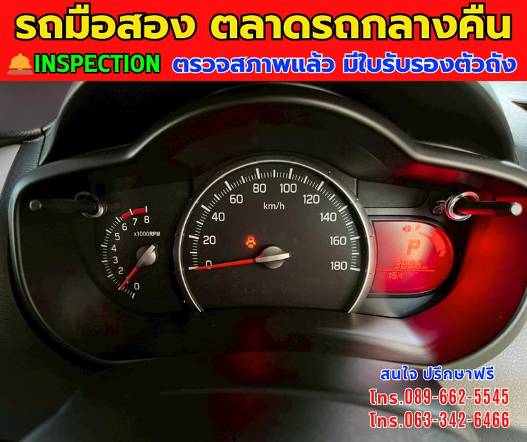 🚘ปี2024 Suzuki CELERIO 1.0  GX ⭐ไมล์แท้ 3,xxx กม. มีรับประกันศูนย์ 2026 ⚙️เครื่องเบนซิน ✨เกียร์ออโต้ 15