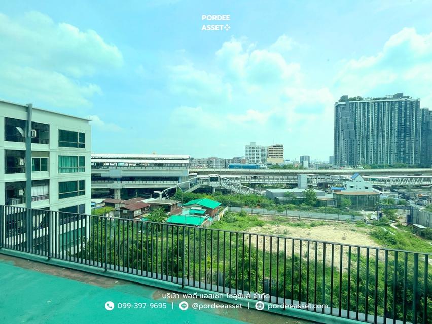 ขาย!! วิสซ์ดอม สเตชั่น รัชดา-ท่าพระ (ขนาด 28 ตร.ม.) ถ.รัชดาภิเษก ธนบุรี กทม.: Whizdom Station Ratchada-Thapra 9