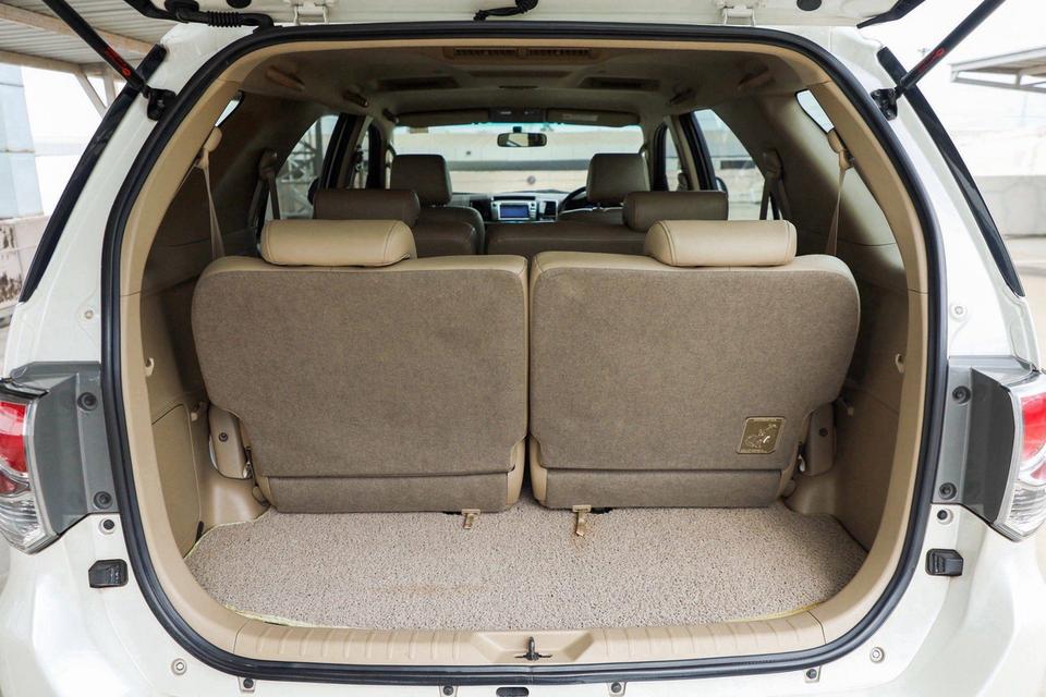 TOYOTA FORTUNER 3.0 V 2WD 2012SUV 7 ที่นั่ง เครื่อง 3000 VNT แรง ทน ซ่อมง่าย รูปที่ 13
