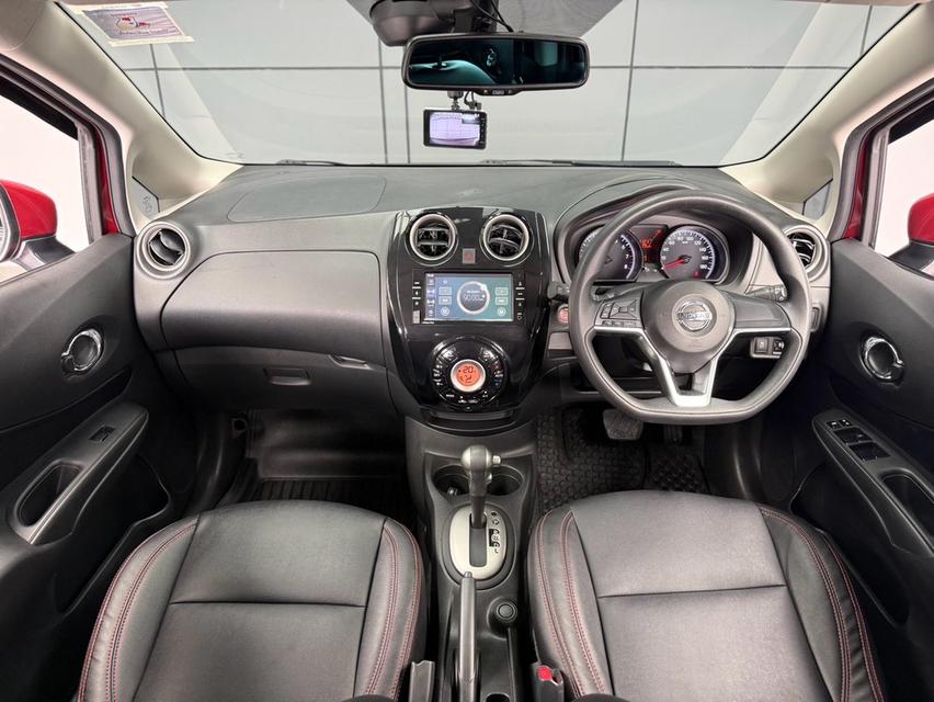 2018 NISSAN NOTE, 1.2 VL โฉม ปี17-ปัจจุบันสีแดง ตัวท็อปสุด ปุ่มสตาร์ท จดทะเบียนปี2019 รูปที่ 9