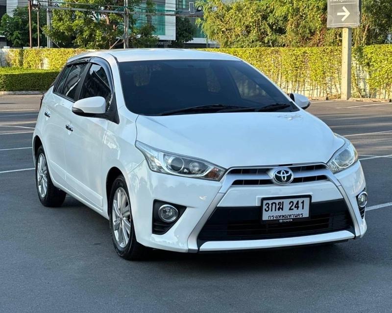 TOYOTA YARIS ECO 1.2 G เกียร์ Auto สีขาว ปี2014 (TOP) 4