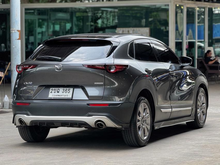 Mazda CX-30 2.0 SP  TOP. ปี 2021 สีเทาดำ     ออ รูปที่ 6