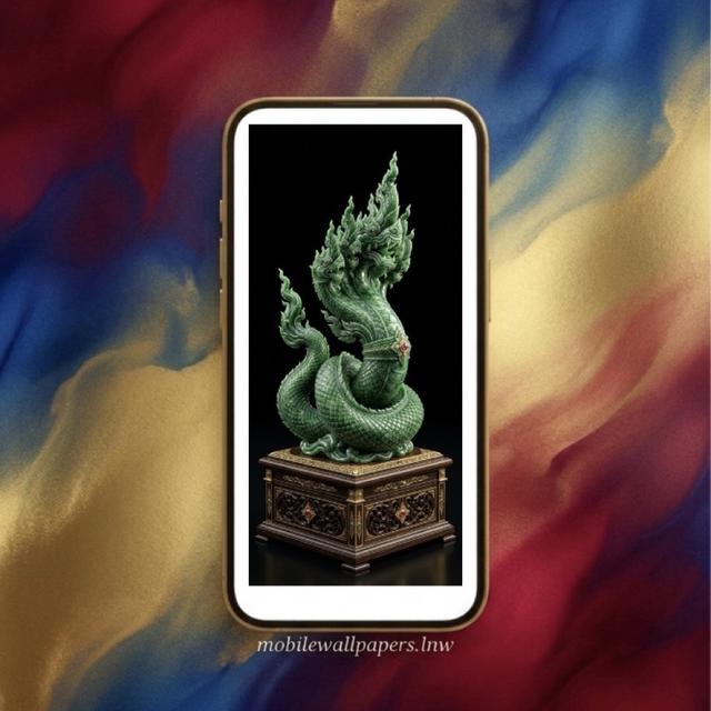 พญานาค วอลเปเปอร์มือถือ วอลเปเปอร์มือถือมงคล วอลเปเปอร์มือถือสายมู วอลเปเปอร์พญานาค Lucky Mobile Phone Wallpaper รูปที่ 5