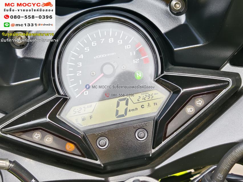 CBR 300 Abs 2018 รถบ้านแท้ เครื่องท่อเดิมๆ ชุดสีสภาพสวย กุญแจบุคเซอวิสครบ   No1100 14
