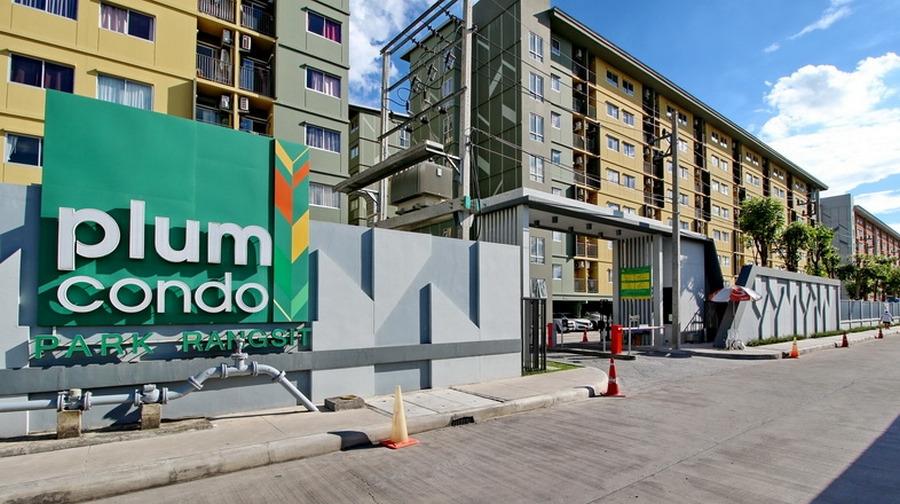 ให้เช่าคอนโด Plum Condo Park Rangsit ใกล้ ม.กรุงเทพ รังสิต เดินเพียง 700 เมตร เฟอร์ครบ พร้อมอยู่ 10