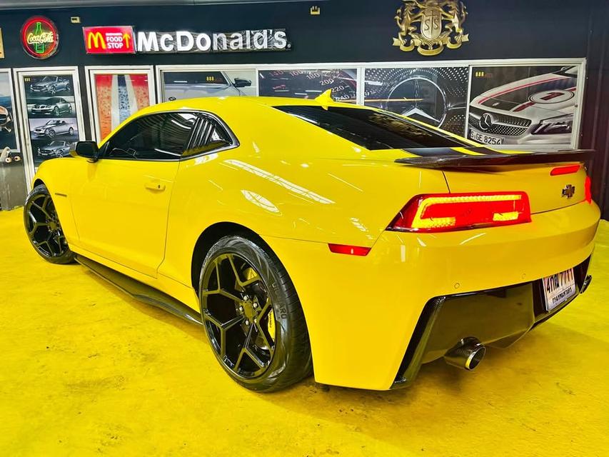 Chevrolet Camaro RS3.6 COUPE V6 สีเหลือง ปี2014 4