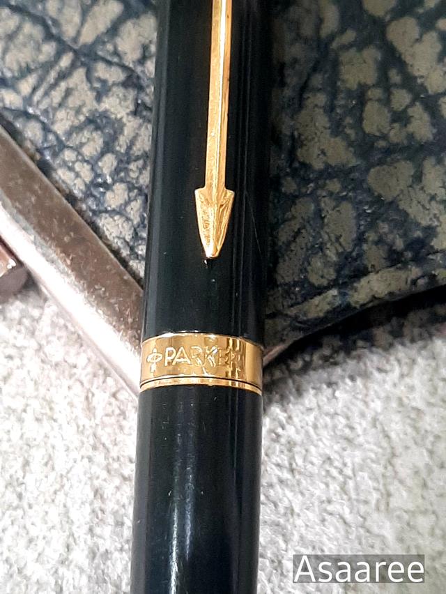 ขอขายปากกาหมึกซึมหัวทอง Parker fountain pen หัวทอง 14K รุ่นหัว 585 made in France  7