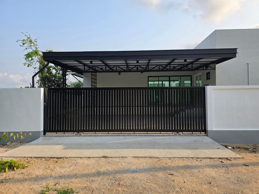 บ้านเดี่ยว บ้านใหม่ 1 ชั้น กลางธรรมชาติ 100 ตร.ว. 3ห้องนอน 9