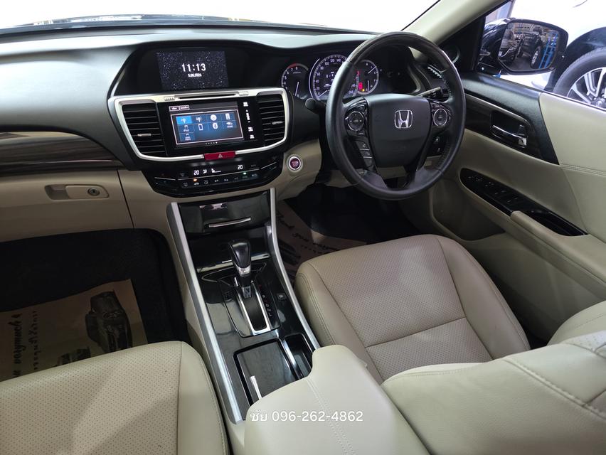 HONDA ACCORD 2.0E A/T ปี 2016 ดำ รูปที่ 17
