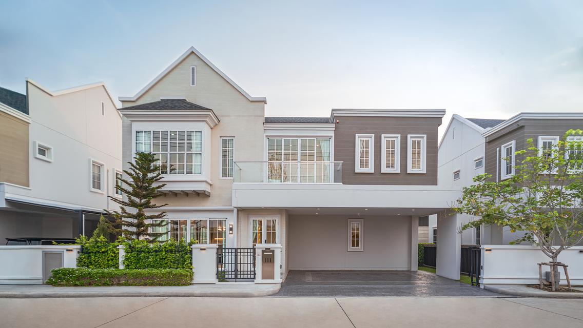 ขายบ้านหรูติดถนนใหญ่ราชพฤกษ์ โครงการ The Matias (ราชพฤกษ์-แจ้งวัฒนะ) สไตล์ Dutch Colonial ใกล้ทางด่วนศรีรัช 3