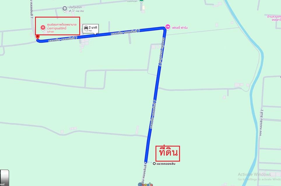 ขายที่ดินหนองจอก 1 ไร่ 2 งาน 73.0 ตารางวา ราคา 5ล้านบาทถ้วน 4