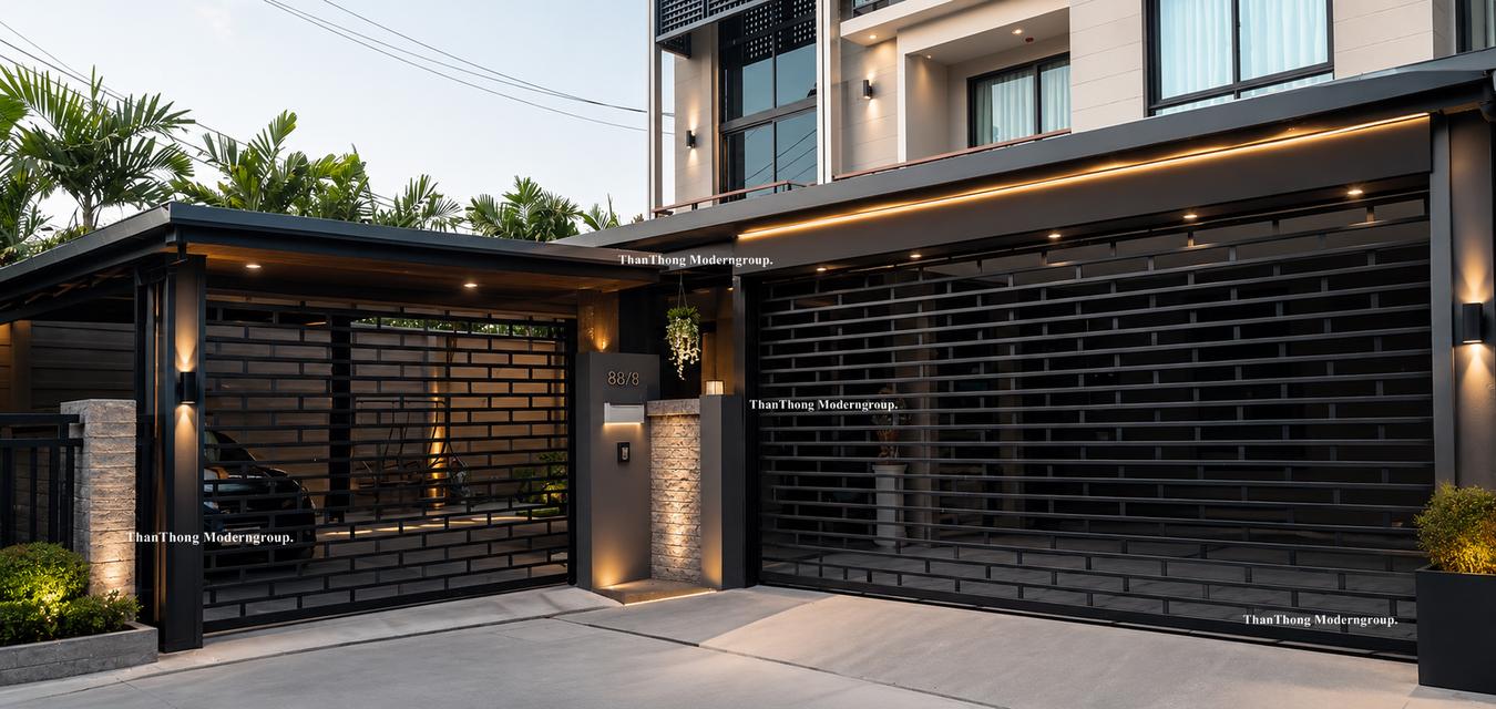 บ้านสวยขึ้น 100%แถมปลอดภัยมั่นใจกว่าเดิม วัสดุอลูมิเนียมเกรดพรีเมียม น้ำหนักเบา ไม่เป็นสนิม เปิด-ปิดเงียบกริบมีให้เลือกหลายสี แมทช์เข้ากับบ้านทุกสไตล์ รูปที่ 5