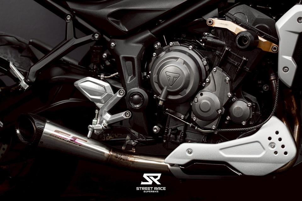 Triumph trident 660 2021 รถสวย พร้อมใช้งาน รูปที่ 4