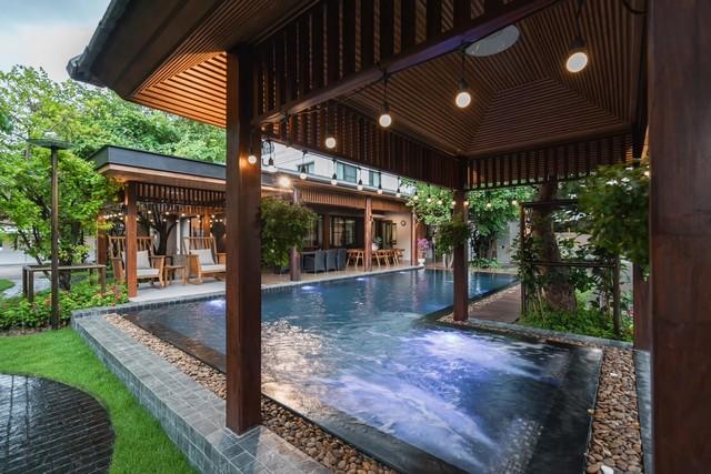 ขายบ้านเดี่ยว3ชั้น11นอนย่านรามอินทราวัชรพลเลียบด่วนสุขาภิบาล5พร้อมสระว่ายน้ำพร้อมอยู่ 2