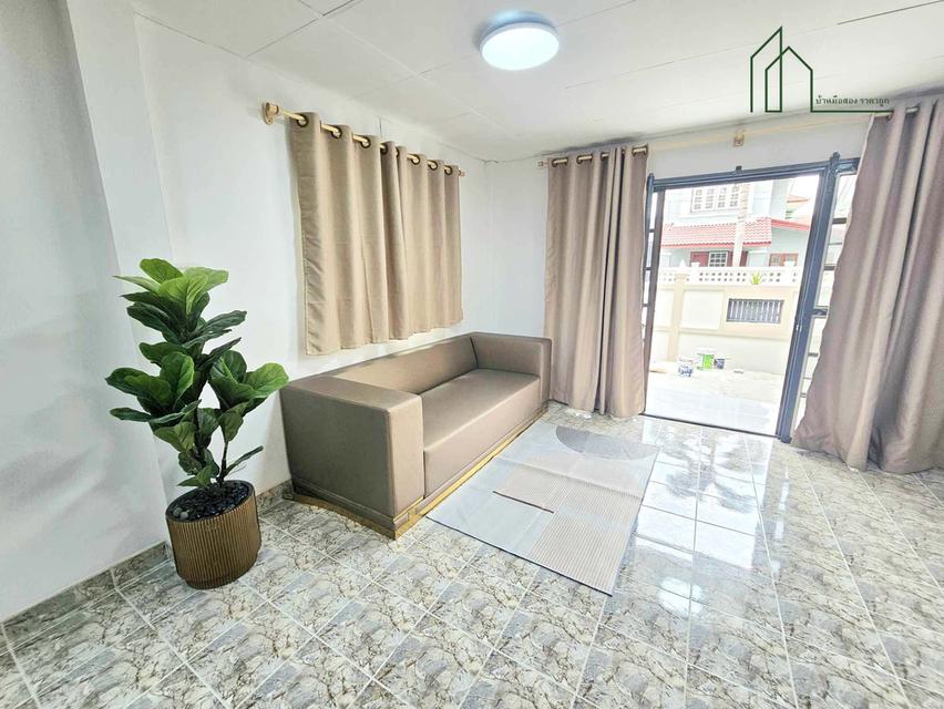 บ้านเดี่ยว 50.4 ตรว. เพชรมณฑลกรีน บางบอน 5 ถนนมาเจริญ บางแค รีโนเวทพร้อมอยู่
