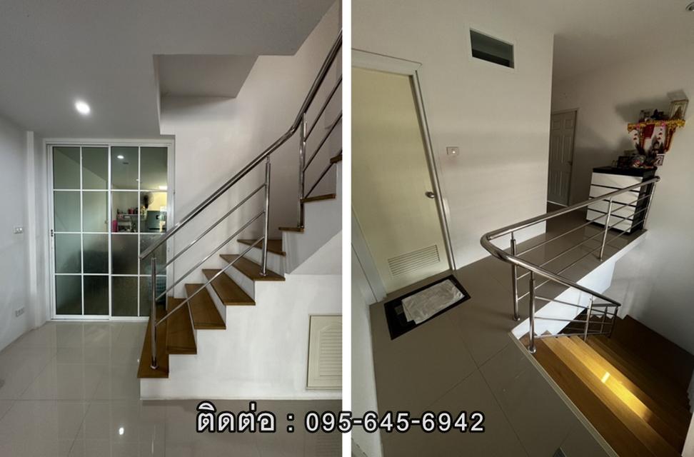 ขายทาวน์โฮม 25.5 ตารางวา 2 นอน 2 น้ำ ถนนอัจฉริยะพัฒนา 2 บางกรวย นนทบุรี ใกล้โลตัสบางใหญ่ 7